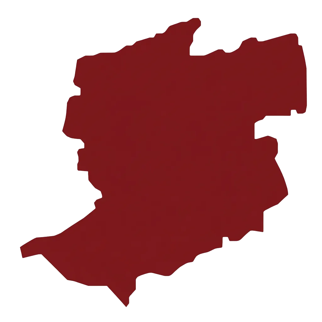 Stadtsilhouette Landau in der Pfalz – Einsatzgebiet von Rhein & Reben Immobilien Silhouette von Landau in der Pfalz